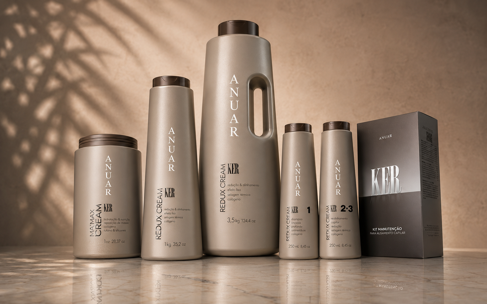 Linha completa Ker - cosméticos profissionais
