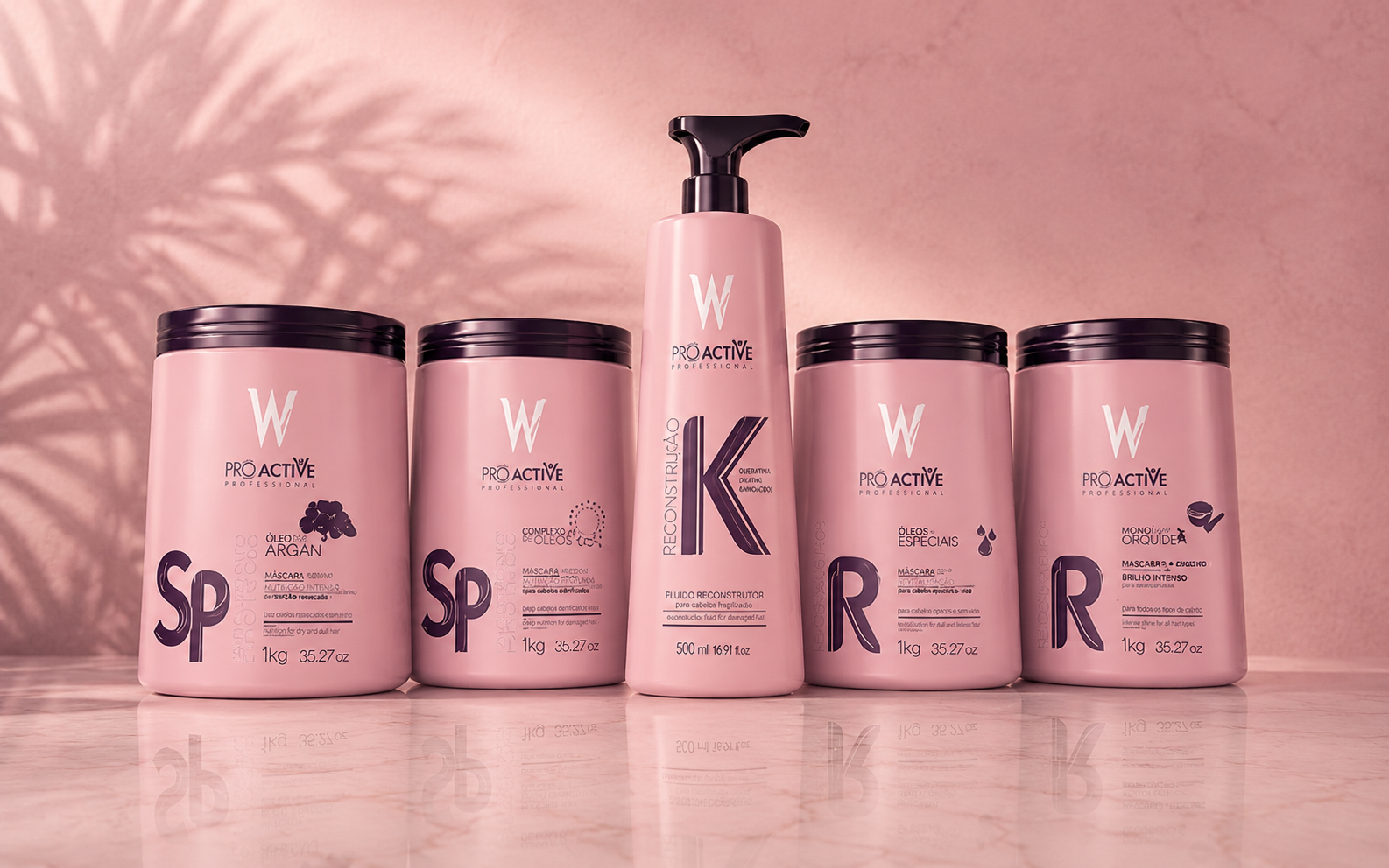 Linha Pro Active - cosméticos profissionais
